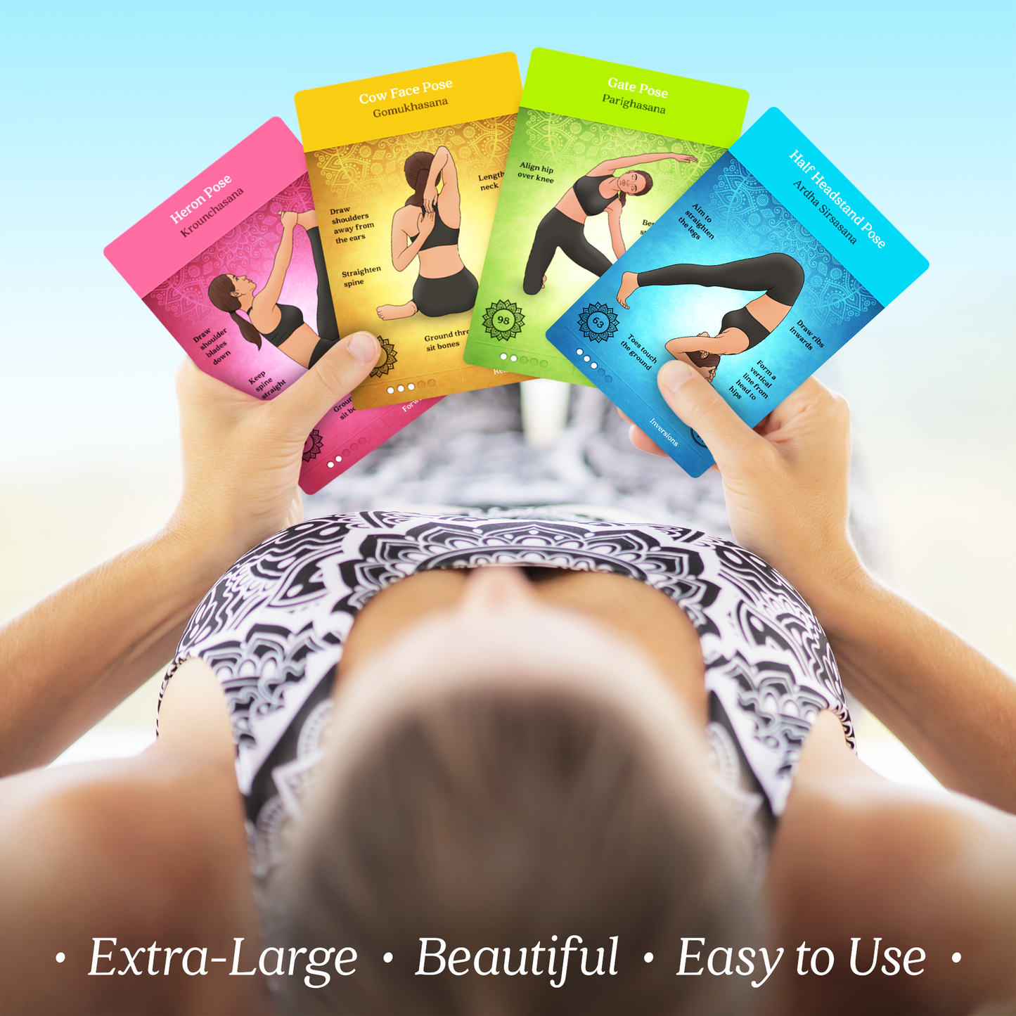 Premium Yoga Cards for Beginners