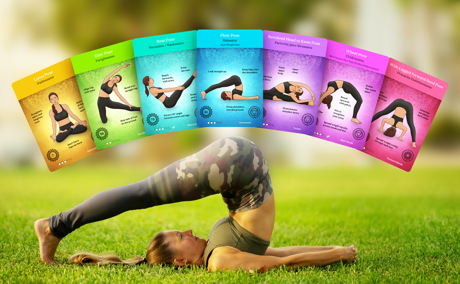 Premium Yoga Cards – Asana Moon