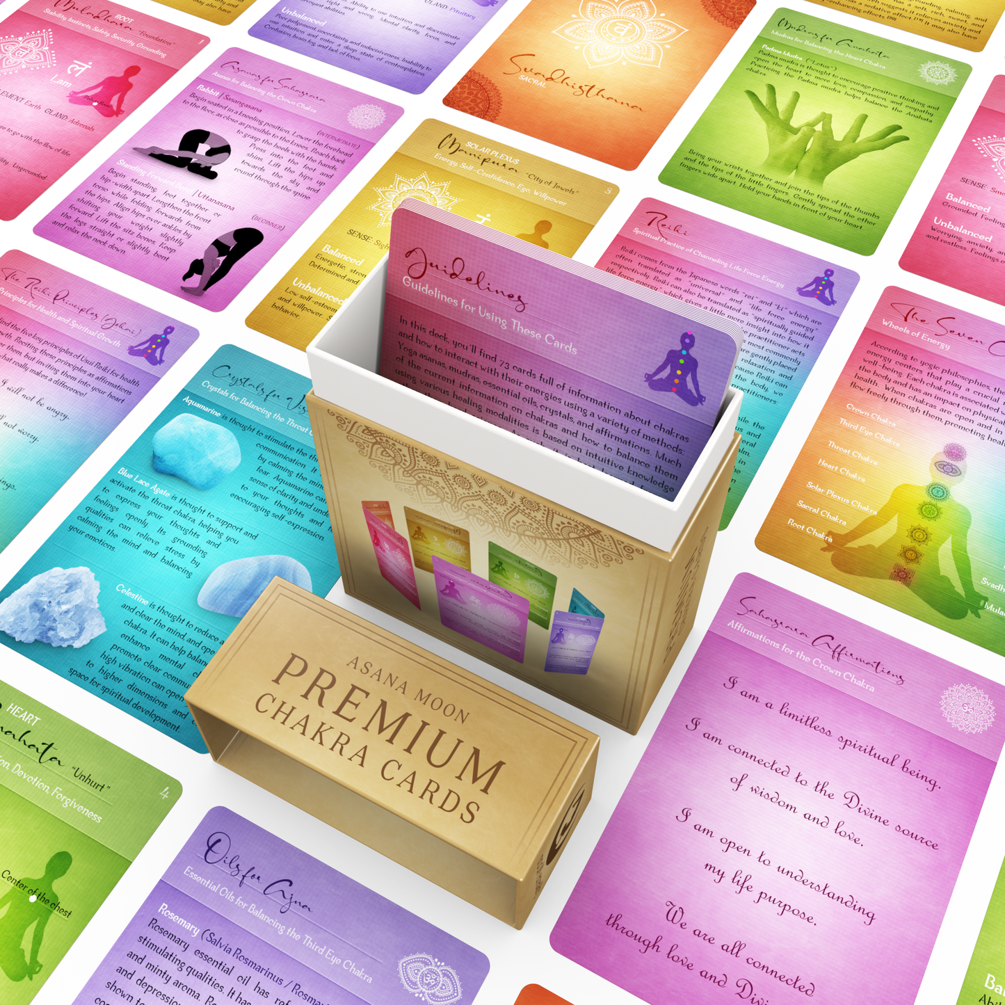 Premium Chakra Cards